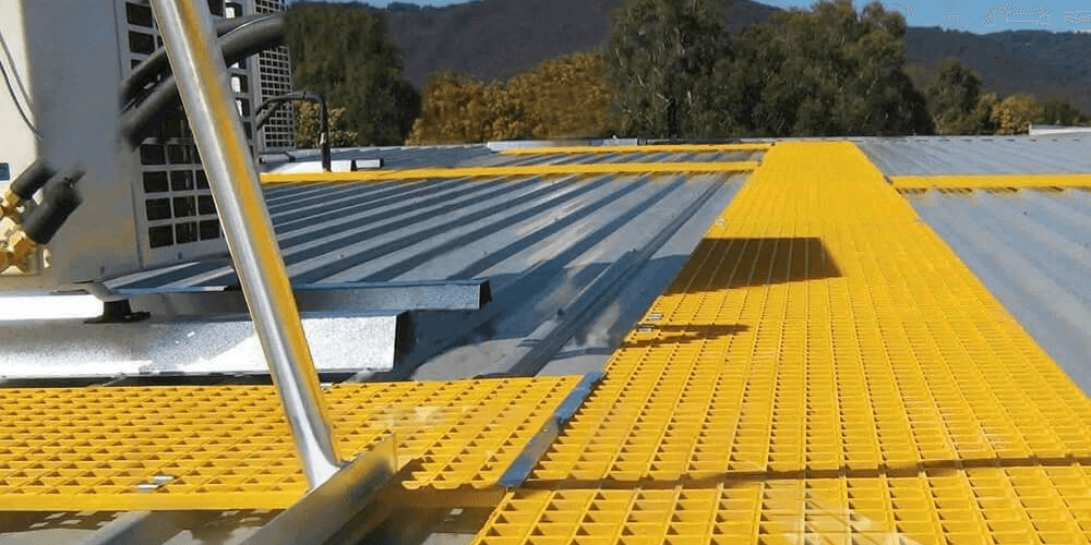 roof walkway installation